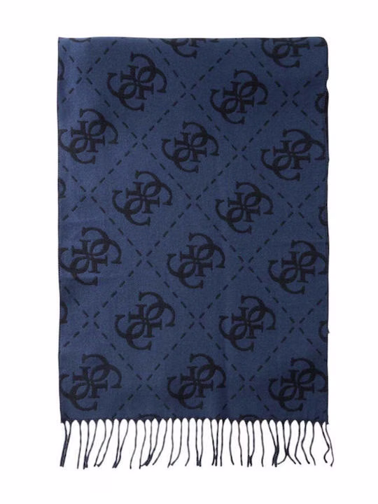 Guess Ανδρικό Κασκόλ Μπλε AM9666POL03-BLU 2