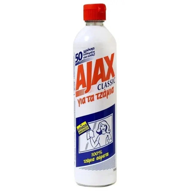 Ajax Καθαριστικό Τζαμιών Classic Υγρό 450ml