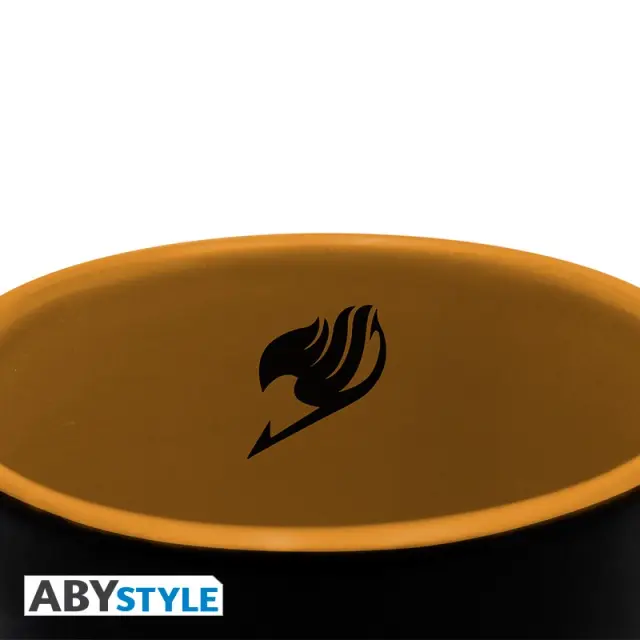 FAIRY TAIL - Mug - 460 ml - Lucy, Natsu + Emblem 3