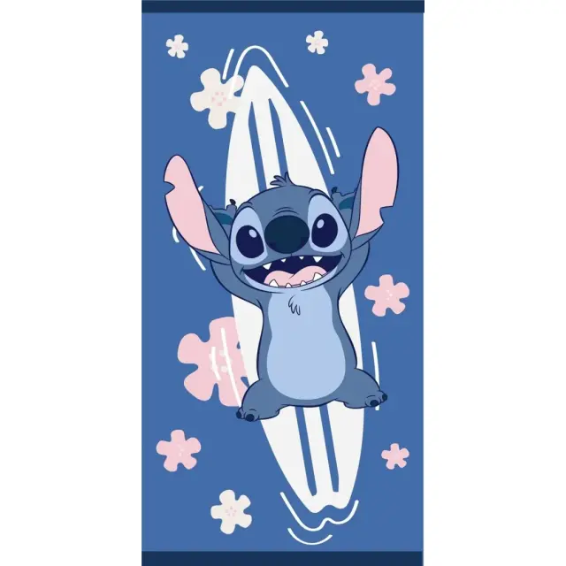 Πετσετα DISNEY Lilo and Stitch surf on the sea - Beach Towel 70x140cm 100% Polyester