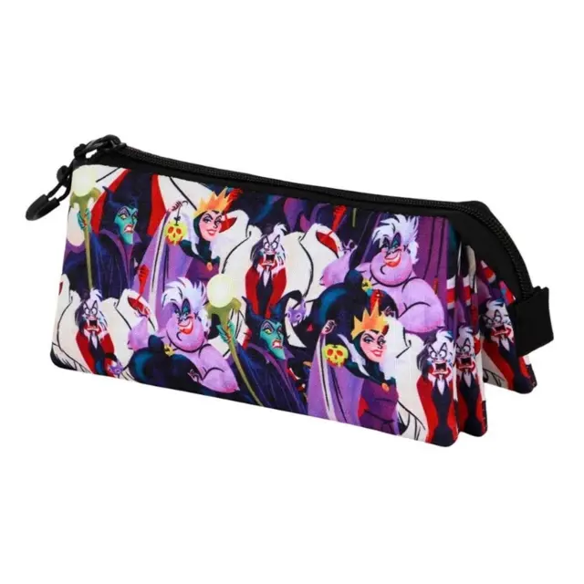 Κασετίνα τριπλή Disney Villains triple pencil case -09686
