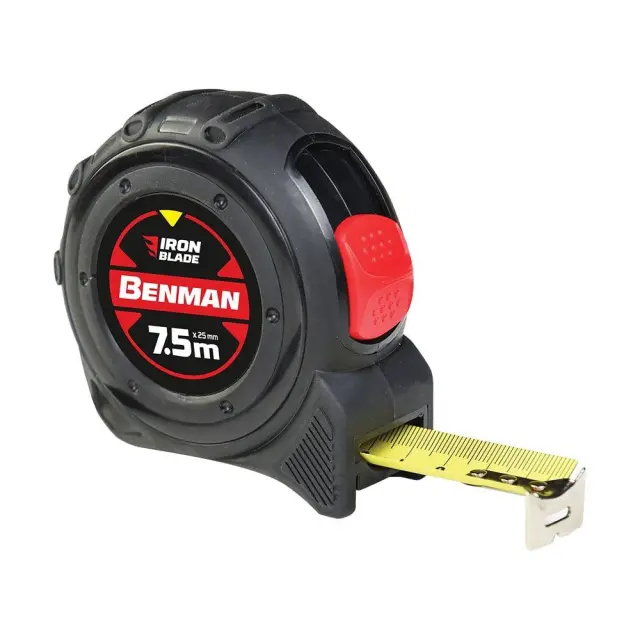 Benman 71019 - Μέτρο Ρολό Iron Blade - 7.5m * 25mm