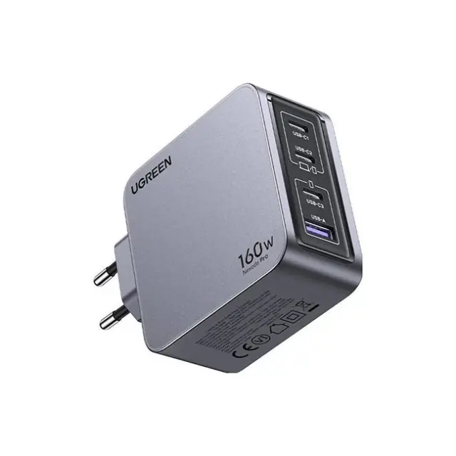 Ugreen Φορτιστής Nexode Pro 160W GaN USB & 3x USB-C (25877)