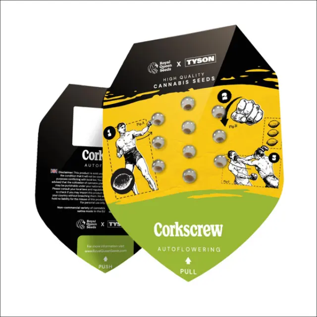 Tyson Corkscrew Auto - 3 seeds