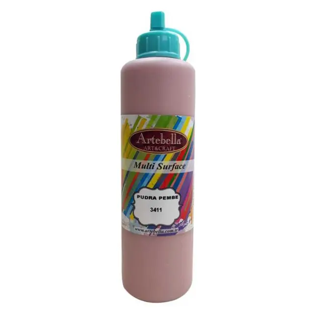 Artebella Ακρυλικό Χρώμα Multi Surface - 3411 Dusty Pink - 500ml