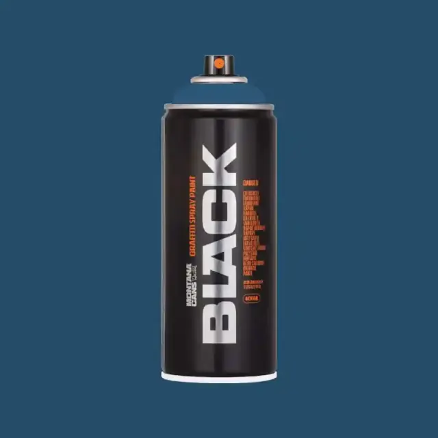 Montana Black Spray Paint 400ml BLK-5190 Whale