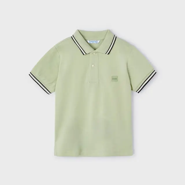 Baby 6 μηνών έως 4 ετών Πόλο λεπτομέρειες Better Cotton πράσινο