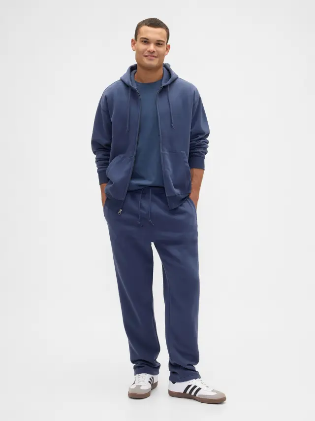 Ανδρικό Παντελόνι Φόρμας Vintage Soft Ίσιας Γραμμής vintage navy