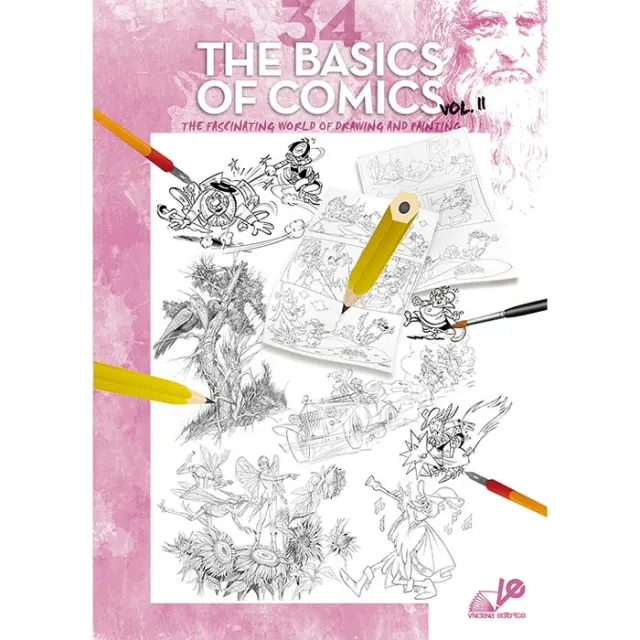 Βιβλίο Ζωγραφικής Leonardo No34 - The Basics of Comics Vol.2