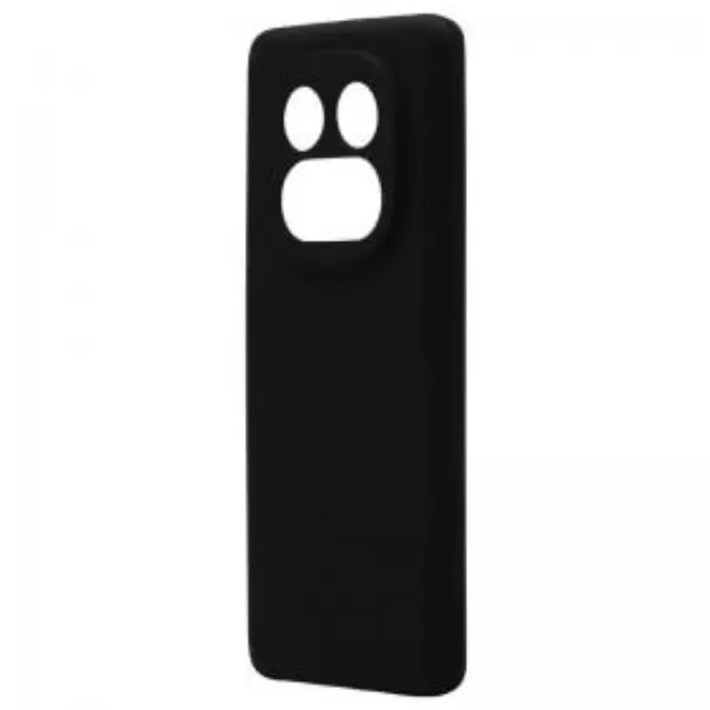 Θήκη Liquid Silicon inos Xiaomi Redmi Note 14 Pro 4G Velvet Μαύρο N68963 2
