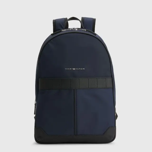 Tommy Hilfiger - Ανδρικό Σακίδιο Elevated Nylon Backpack AM0AM10939-DW6 Μπλε