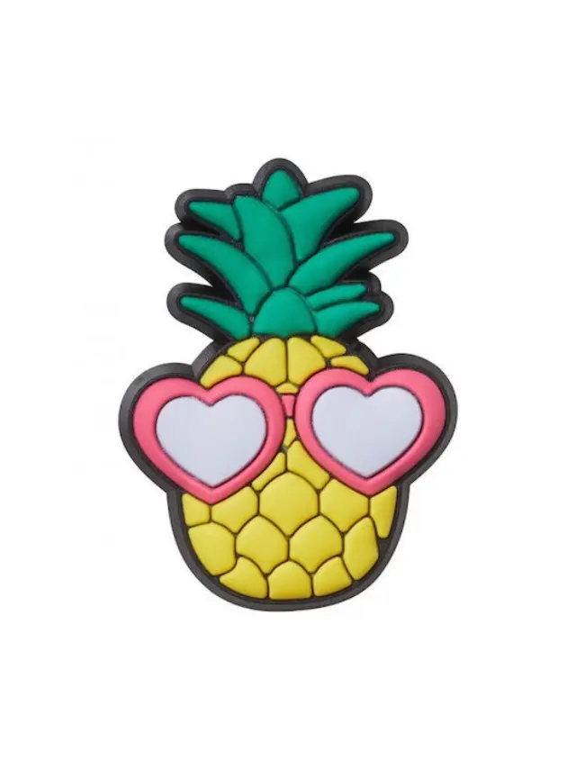 Crocs Jibbitz Pineapple With Sunnies 10009858 - One Size