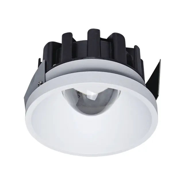 Poc 04435/W/C/83 Χωνευτό φωτιστικό οροφής led 11W 4000K IP44 ø8.3cm λευκό Άσπρο