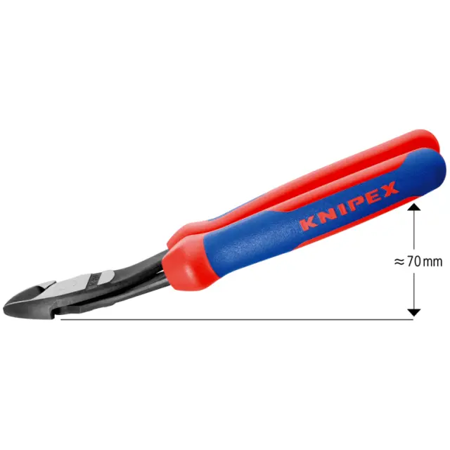 Knipex 7422200 Πλαγιοκόφτης 250mm 3