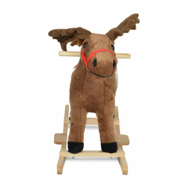MONI TOYS - Plush rocking deer Rudolf WJ-001 - 3800146230647 3