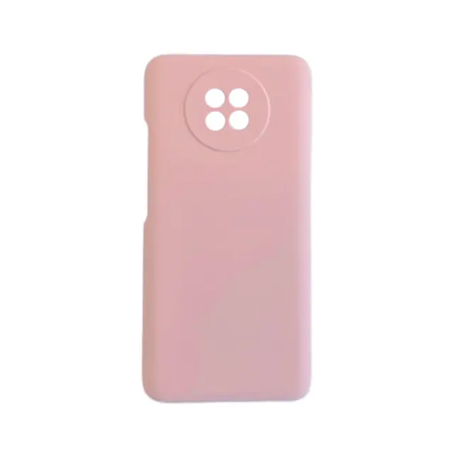 Θηκη Liquid Silicone για Xiaomi Redmi Note 9T Ροζ