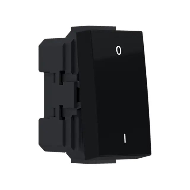 MODYS ΔΙΑΚΟΠΤΗΣ ΔΙΠΟΛΙΚΟΣ 0-1 ΜΑΥΡΟΣ ΜΑΤ 2P 10AX 250VAC IP20 / 10101312305
