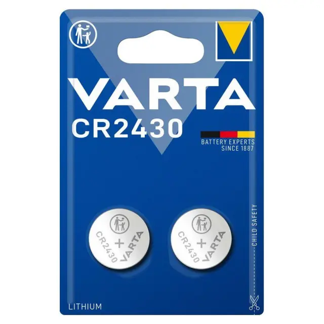 Varta Professional Electronics Μπαταρίες Λιθίου Ρολογιών CR2430 3V 2τμχ