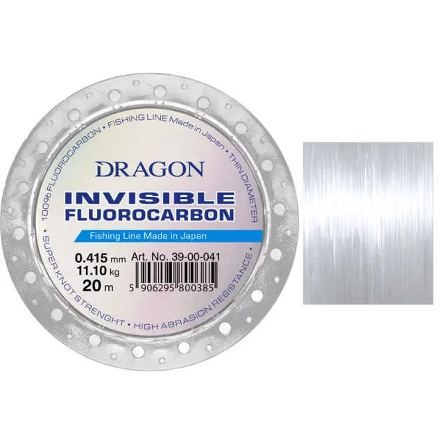 ΑΟΡΑΤΗ ΠΕΤΟΝΙΑ Dragon Invisible Fluorocarbon 0.60 mm