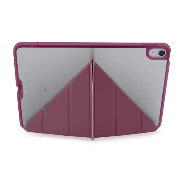Pipetto Origami No1 Original Case, burgundy - iPad (A16) / iPad (2022) 3