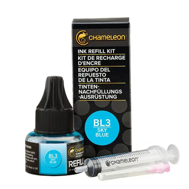 Μελάνι Επαναγεμίσματος Chameleon - BL3 Sky Blue - 25ml