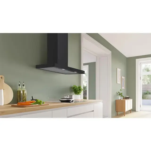 Bosch DWB95CC60 Serie 4 Απορροφητήρας Καμινάδα-Τζάκι 90cm 594m³/h Μαύρος 2