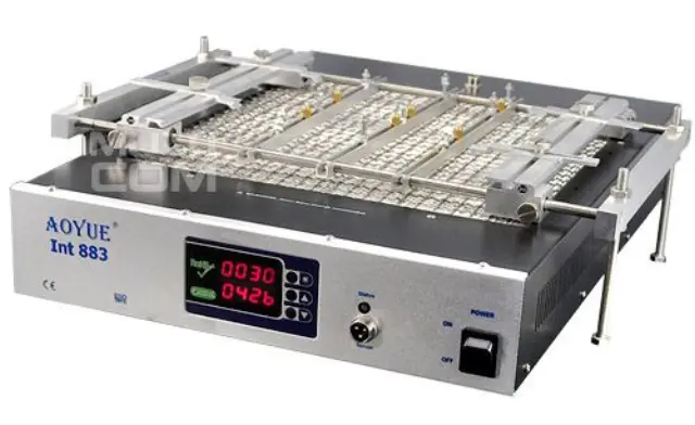 Προθερμαντήρας για Tablet Aoyue Int883 1500W με Ένδειξη και Ρύθμιση Θερμοκρασίας 50° - 400° (52x37x10 cm)