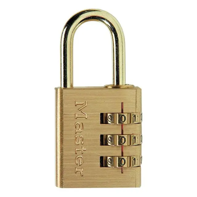 Master Lock 630EURD Λουκέτο Πέταλο Συνδυασμού 30mm 630000112