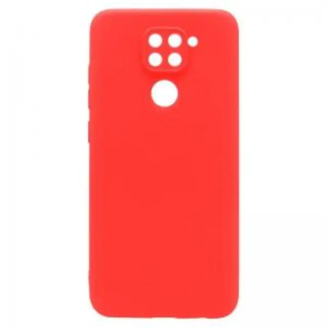 Θήκη Soft TPU inos Xiaomi Redmi Note 9 S-Cover Κόκκινο N50917 3