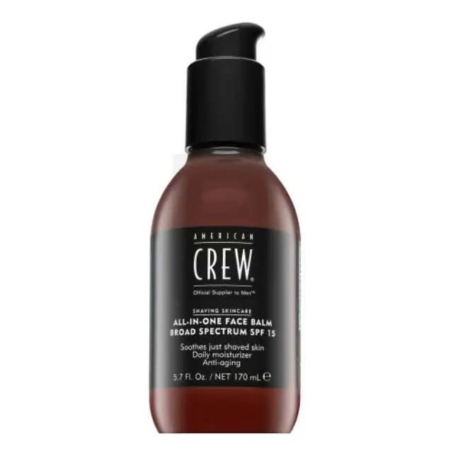 American Crew Shaving Skincare soothing aftershave balm All-In-One Face Balm Broad Spectrum SPF15 170 ml