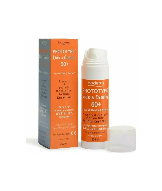Bioderma Prototype Kids & Family Face & Body Lotion SPF50 200ml