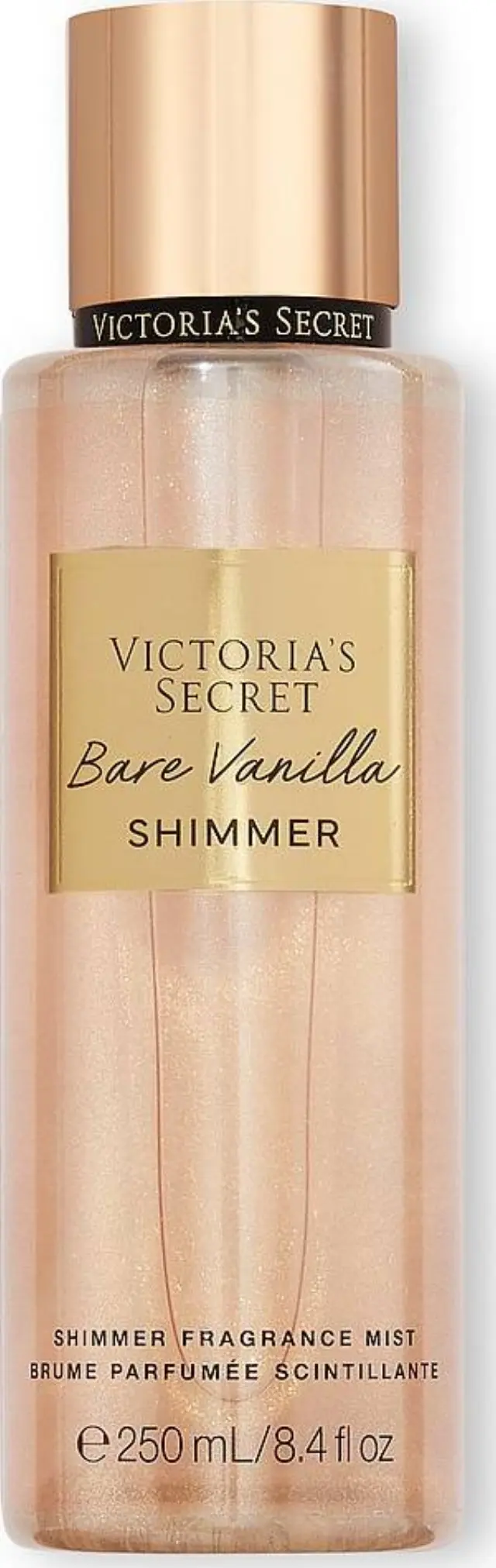 Victoria's Secret Bare Vanilla Shimmer Body Mist Σπρέι Σώματος 250ml