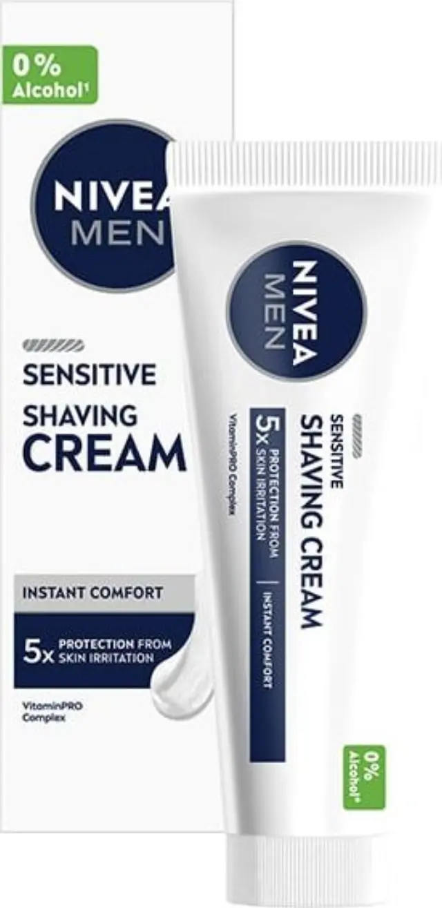 Nivea Men Sensitive Κρέμα Ξυρίσματος 100ml