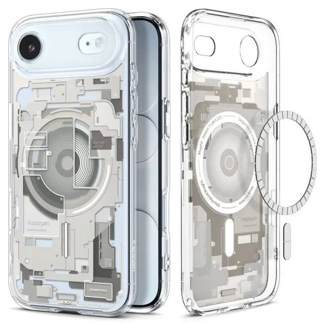 SPIGEN ULTRA HYBRID MAG MAGSAFE IPHONE AIR ZERO ONE NATURAL TITANIUM