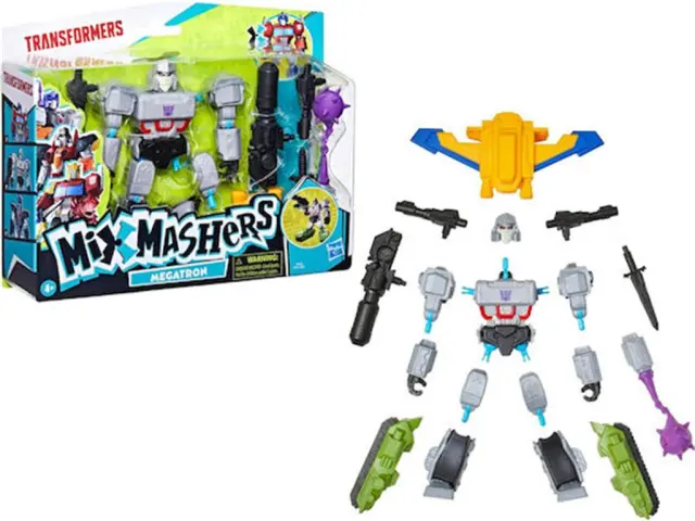 Transformers: Mixmashers Deluxe Megatron Figure / F9736 (Hasbro)