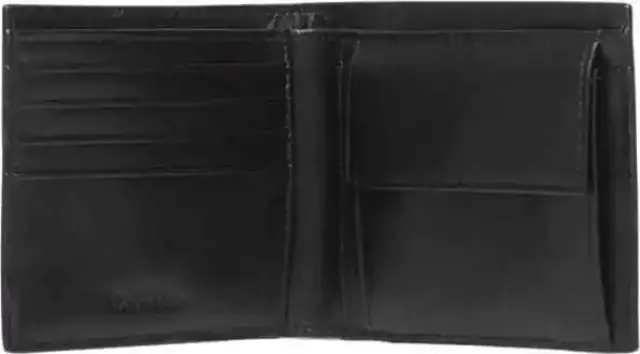 Calvin Klein Ανδρικό Μεσαίο Πορτοφόλι Raised EW Bifold w/ COIN Μαύρο 3