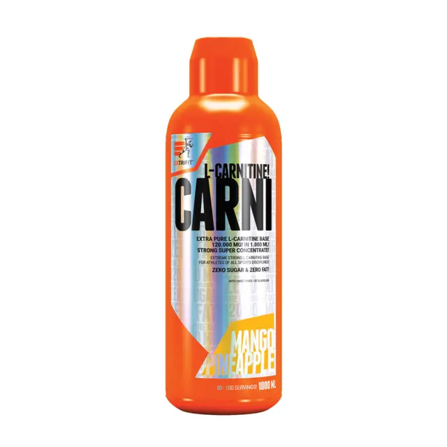 Extrifit Carni Liquid 120,000 mg mango-pineapple, 1000-ml