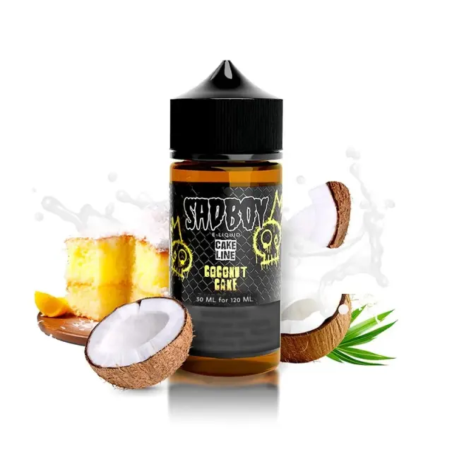 Sadboy Flavor Shot Cake Line Coconut Cake 30ml/120ml 120ml Sad Boy