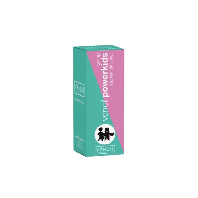 Vencil | Powerkids Syrup | Παιδικό Σιρόπι Με Ανοσοενισχυτικές Ιδιότητες | 200ml