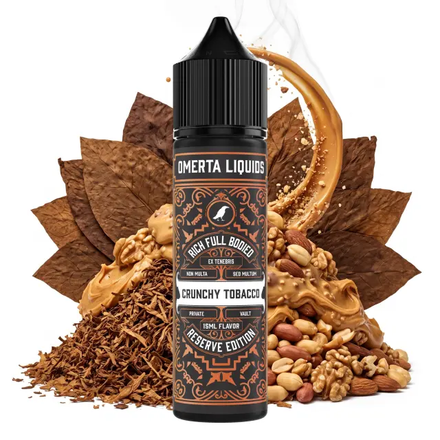 Omerta Ex Tenebris Crunchy Tobacco Reserve 15ml/60ml