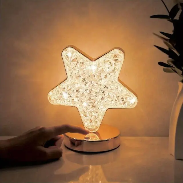 Επιτραπέζιο Φωτιστικό Αστέρι με USB 700K-6500K - USB Highlight three gear lamp Model:8207 002461