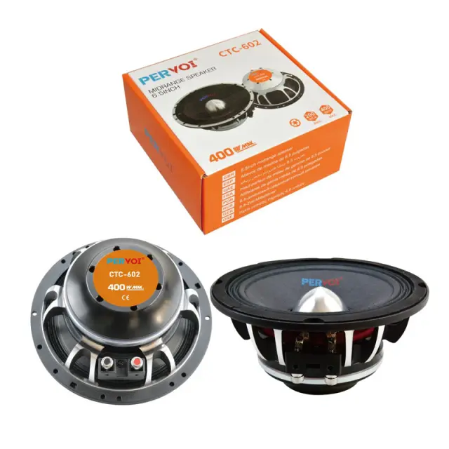 PerVoi Ηχείο Αυτοκινήτου 6.5" με 400W CTC-602 - Drive Midrange Car Speaker 014468