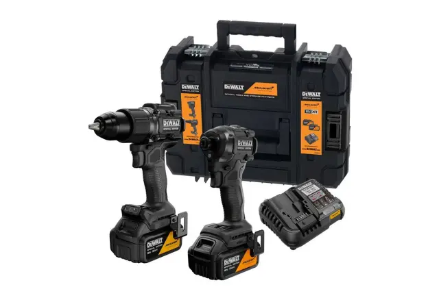 Dewalt DCK2222MP2T McLaren Σετ Κρουστικό Δραπανοκατσάβιδο & Παλμικό Κατσαβίδι Brushless 18V με 2 Μπαταρίες 5Ah