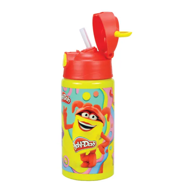 Παγούρι αλουμινίου με καλαμάκι Play-Doh 500ml 3