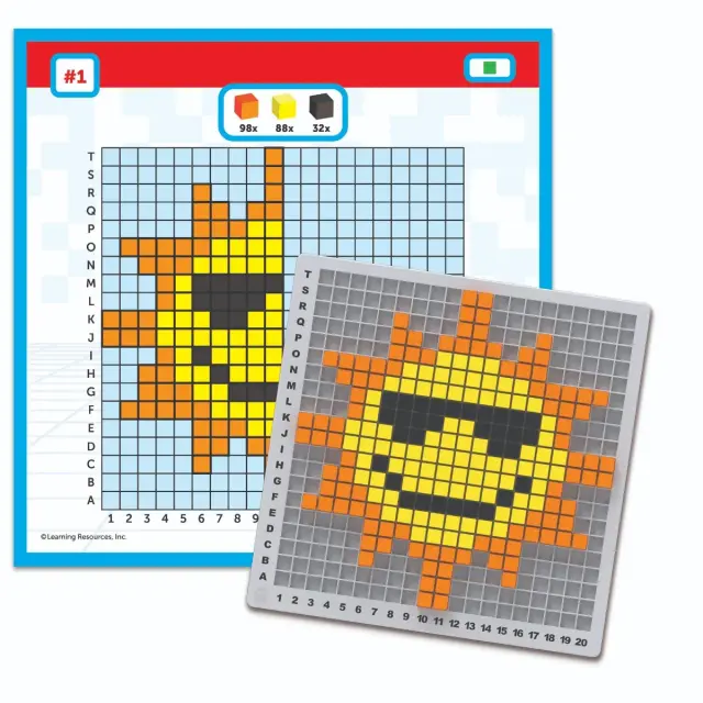 Learning Resources STEM Explorers Pixel Art Pro Σετ Δραστηριοτήτων (5+ ετών) LER9469 2