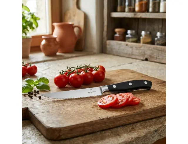 Μαχαίρι Κουζίνας Victorinox Grand Maitre με μήκος λεπίδας 12cm - Σε ειδική συσκευασία δώρου 7.7203.12WG