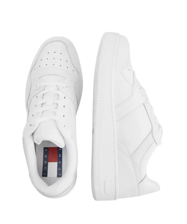 Tommy Hilfiger - Ανδρικά Sneakers Retro Basket EM0EM00955-YBR Λευκό - 40 3
