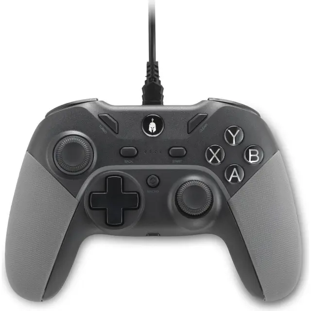 Spartan Gear - Pelekys Wired Controller (compatible with PC and playstation 3) (colour: BLACK)