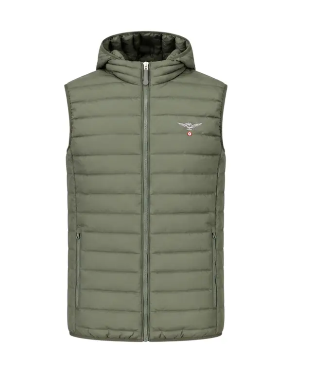 Accademia Militare - Ανδρικό Αμάνικο Μπουφάν W6S728-5682-058 Χακί