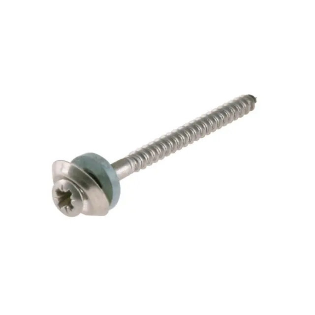 Ξυλόβιδα Φακή Ολόπαση & Λαστ Ροδέλ Στεγ 45x65 Inox A2 DIN7995
